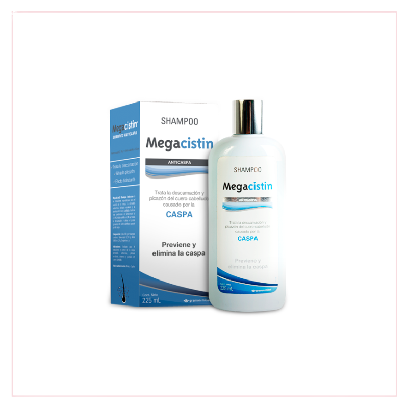 MEGACISTIN SHAMPOO ANTICASPA X225ML (LAB. SIEGFRIED)