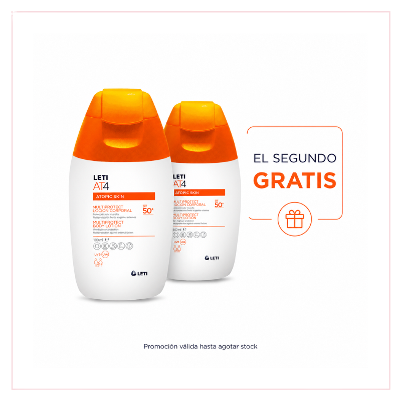 Leti AT-4 Multiprotect Body Lotion  SPF50+ (100ml) PROMOCION 2X1:  (LAB. BAGÓ)