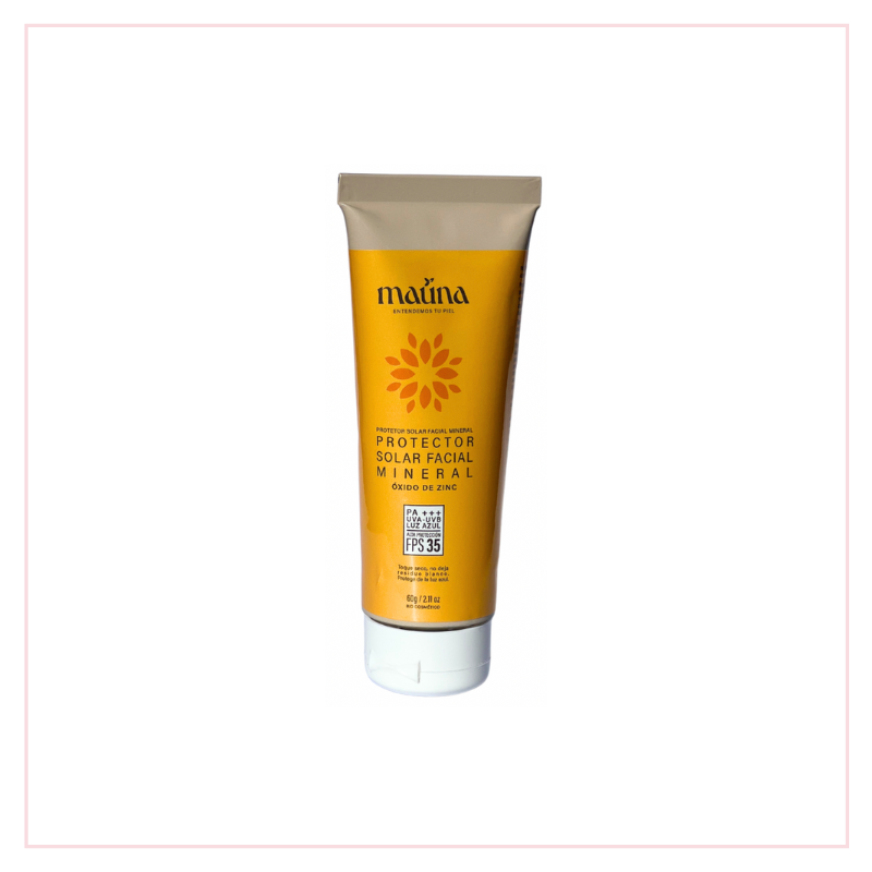 MAUNA PROTECTOR SOLAR FACIAL MINERAL FPS35 (60 GRAMOS)