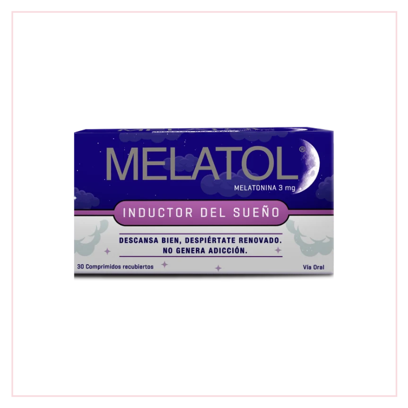 MELATOL (MELATONINA 3MG) 30 COMPRIMIDOS (LAB. SIEGFRIED)