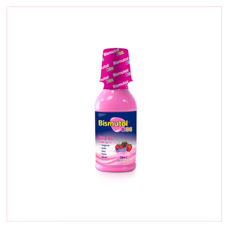 BISMUTOL KIDS TUTTI FRUTTI X180 ML (LAB. SIEGFRIED)
