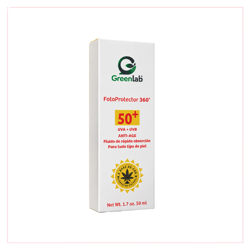 GREELAB FOTOPROTECTOR 360° CBD 50+ (50ML)