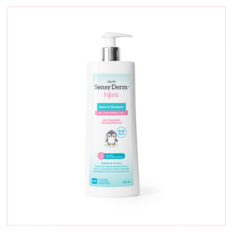 SENSY DERM INFANT BAÑO Y SHAMPOO 300ML (BASSA)
