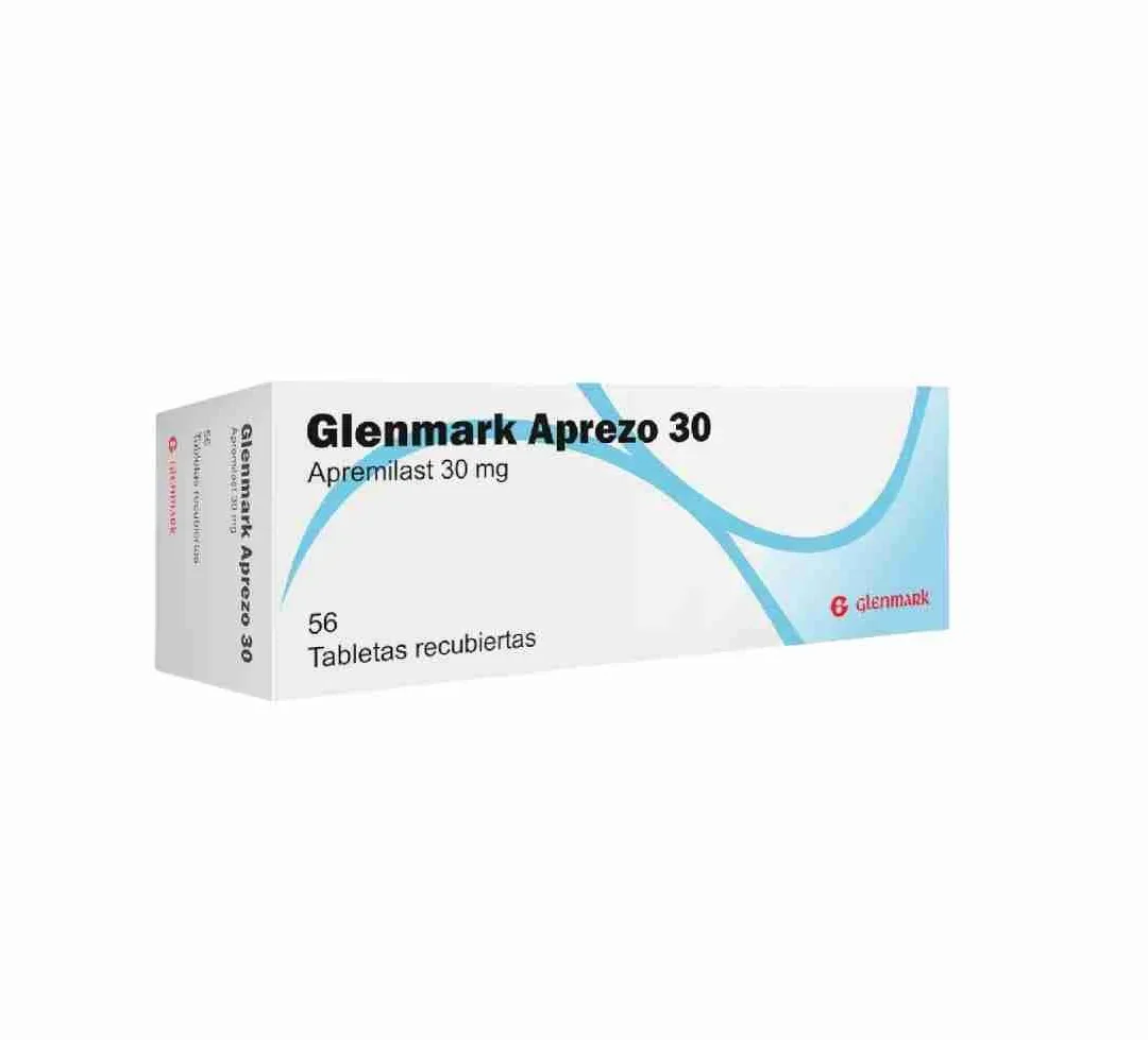 APREZO 30MG X56 TABLETAS DOSIS MANTENIMIENTO (LAB. GLENMARK)