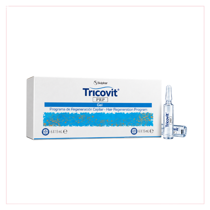 TRICOVIT PRP GEL CAJA 6 AMPOLLAS (SUIPHAR)