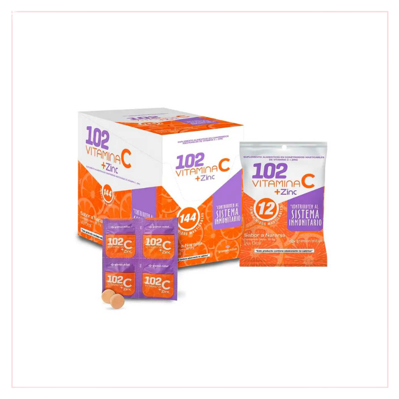 VITAMINA C +ZINC SOBRES (PRECIO POR SOBRE)
