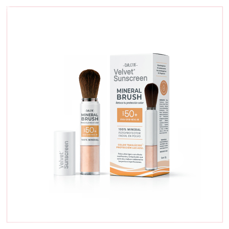 VELVET MINERAL BRUSH SPF50+ (BASSA)